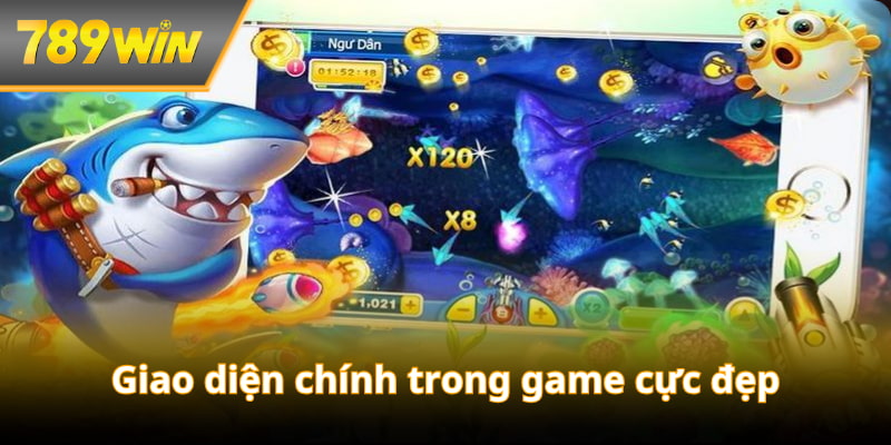 Giao diện chính trong game cực đẹp