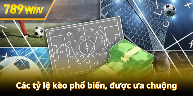 Các tỷ lệ kèo phổ biến, được ưa chuộng